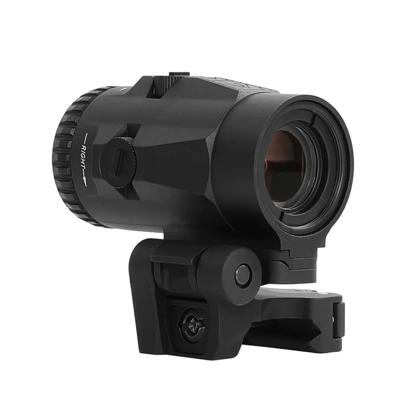 V3XM Magnifier 3X Sight with Switch to Side QD Absolute Co-witnessor Lower Third Mount for Red Dot Holographic Sight Full Marks