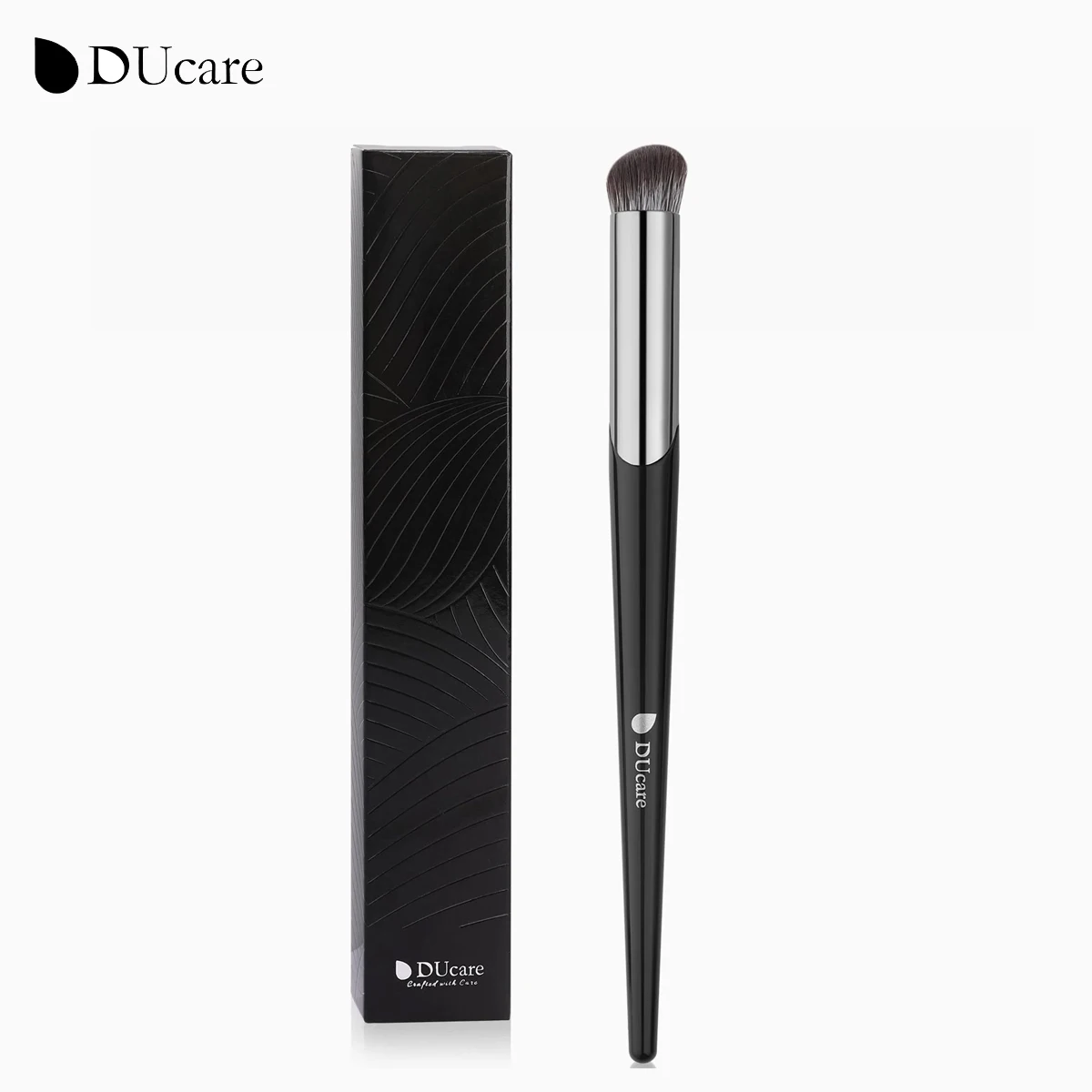 DUcare Concealer Makeup Brush Blush Eyeshadow Angled Eyebrow Brush Foundation Eyeliner Contour Synthetic Hair Cosmetic Tools