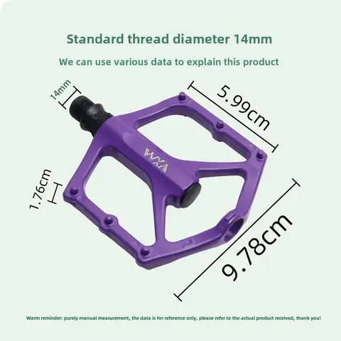 साइकिल साइकलिंग बाइक पेडल नई एल्यूमीनियम एंटीस्किड माउंटेन बाइक पेडल रोड बाइक हाइब्रिड पेडल इंच पेडल डी क्लिप एमटीबी के लिए 8 best sales पेडल क्लिप - №4