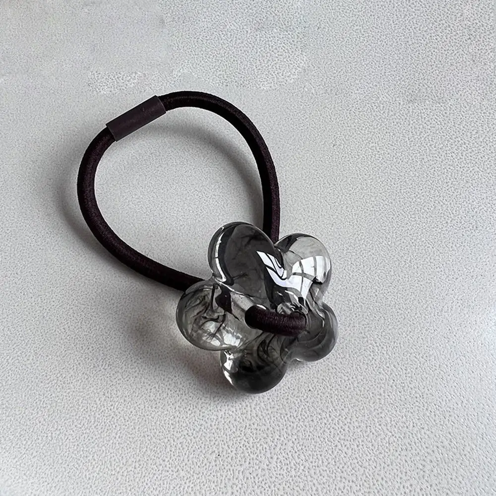 

Головной убор для девочек, держатели для хвоста, высокая веревка для волос из конского хвоста, резинки для волос с цветами, резинки для волос, женские резинки для волос, милые резинки для волос