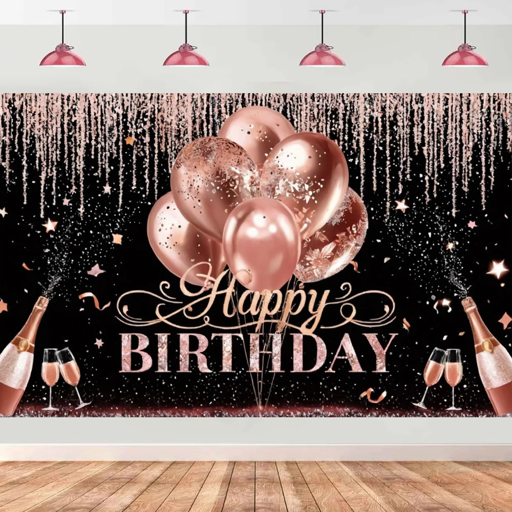 Balloon Decor Attractive Large-Size Champagne-Colored Balloon Backdrop Eye-Catching Celebration Decor For Special Occasion New