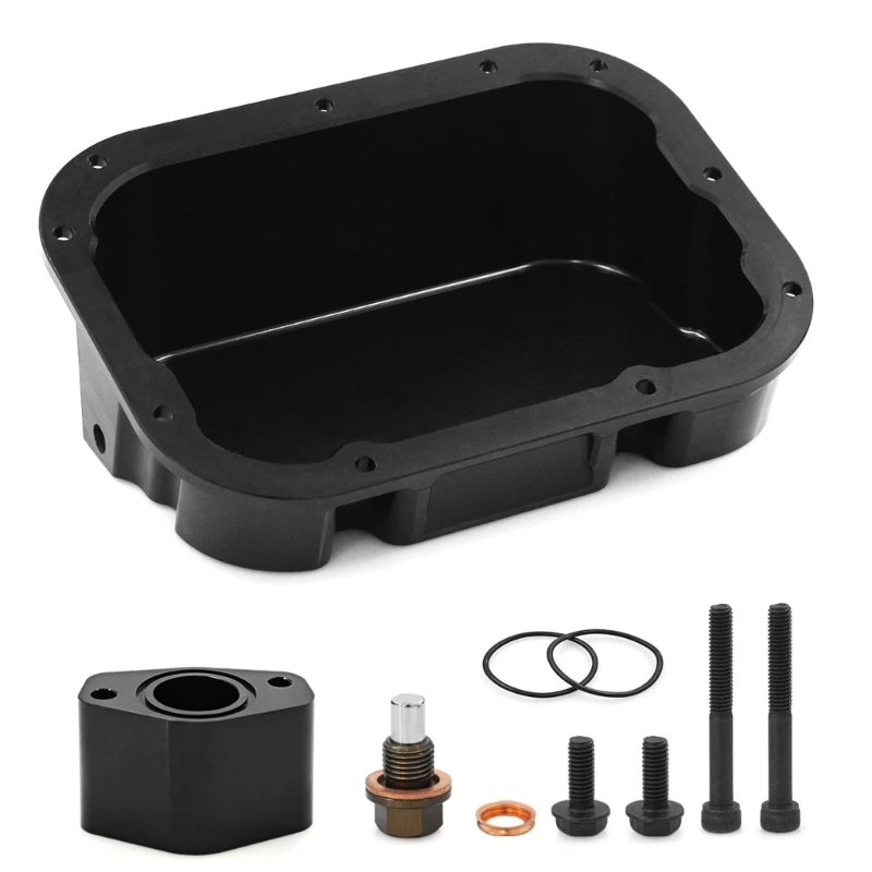 Replacement Oil Sump Engine Oil Sump Car Modification Accessory for GTR R35 VR38DETT 2009-2019 Car Attachment AOS