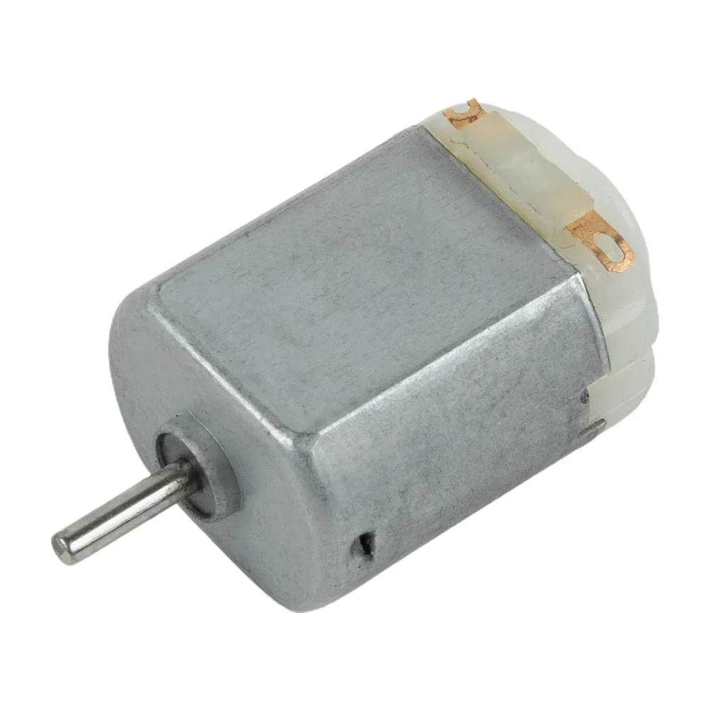 Miniature Motor 130 Motor 17000-18000 Rpm 3-5v 38*20*15mm Silver Color Stainless Steel Electric Machinery Tools