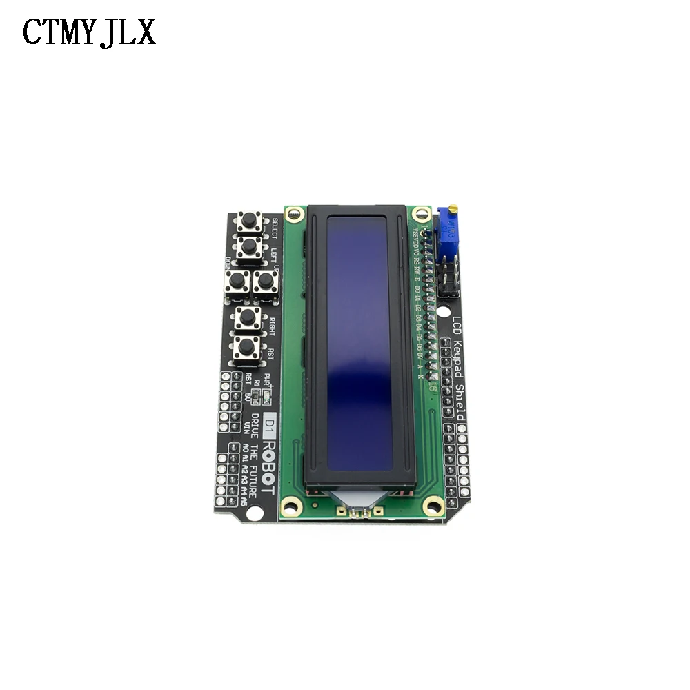 

LCD1602 LCD Keypad Shield LCD 1602 Module LCD Display Blue Screen For Arduino ATMEGA328 ATMEGA2560