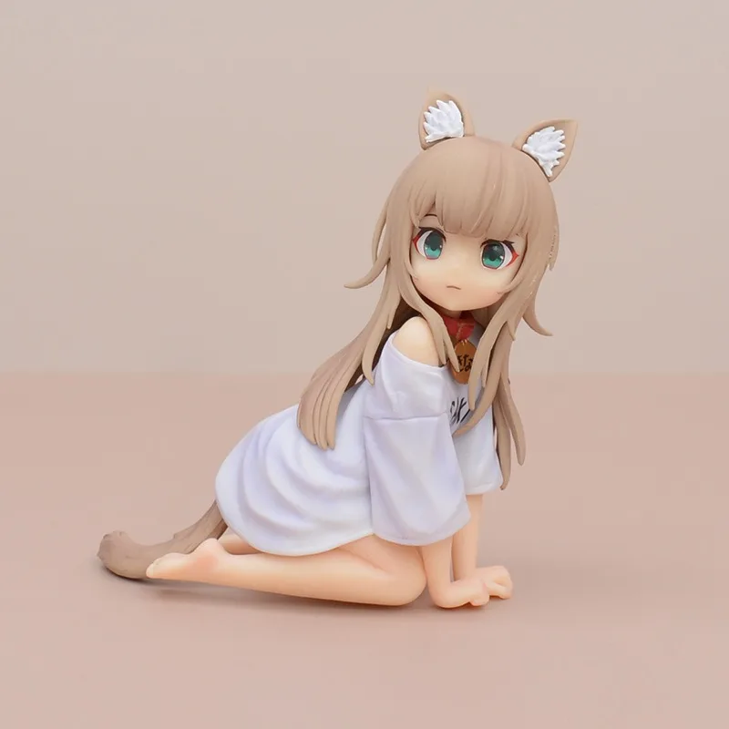 

Anime Character My Cat Is A Cute Girl Kinako Kneeling Girl Car Desktop Ornament Gift Home Crafts Small Figurines & Miniatures