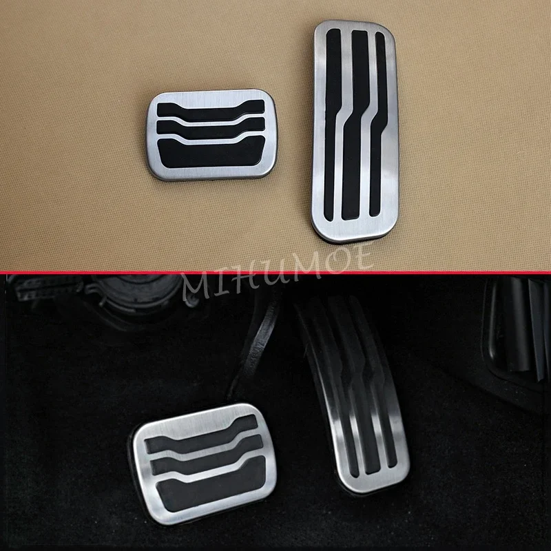 For Ford Explorer 2011-2019 Non-Slip Steel Brake Gas Pedal Cover Kit Accessories