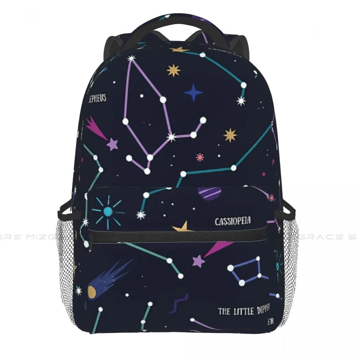 

The Stars Galaxy Backpacks Casual Print Student School Bag Women Man's Travel Bags Laptop Daypack