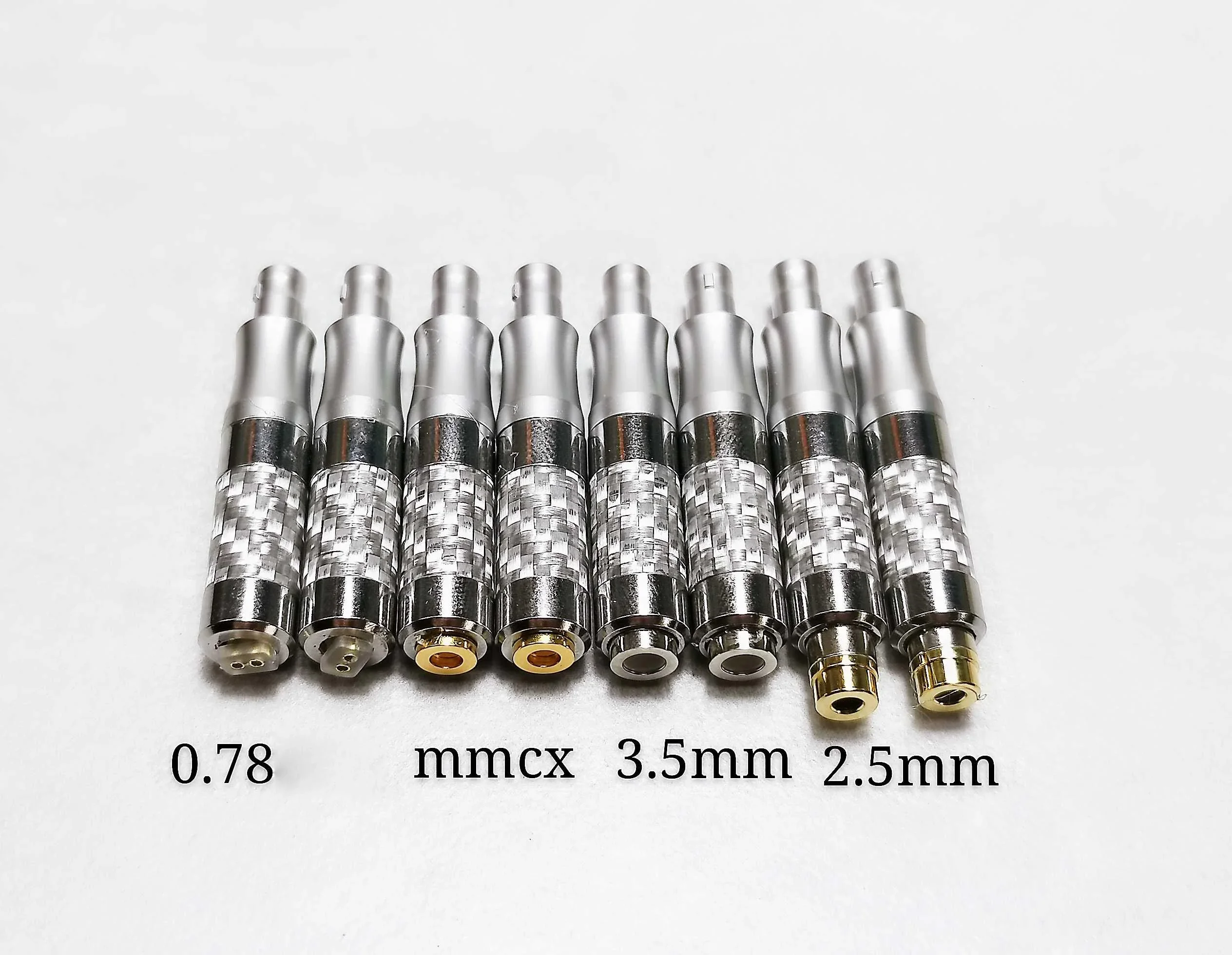 One Pair MMCX/0.78mm/2.5mm/3.5mm/he6 Female to HD800 HD800S HD820 HD-800 HD-820 Headphone lossless conversion Converter Adapter
