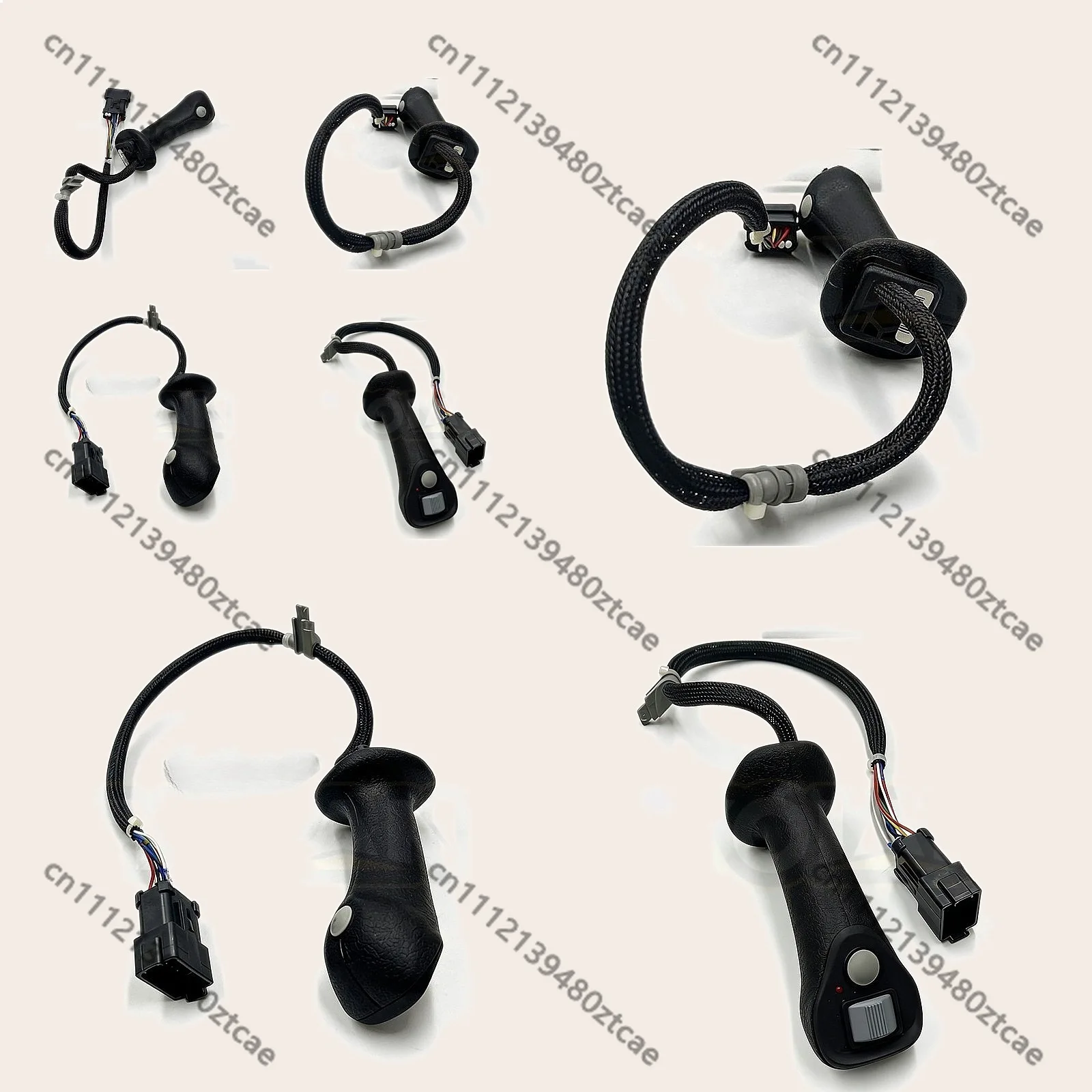 Excavator Operation Joystick with Plug for Vio57, Heavy Duty Control Handle