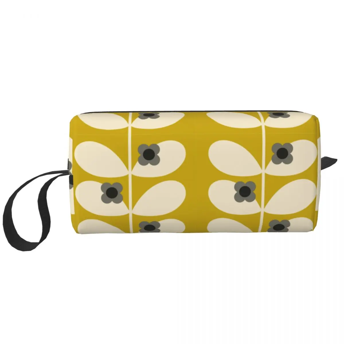 Custom Travel Wild Rose Stem Toiletry Bag Orla Kiely Makeup Cosmetic Organizer for Women Beauty Storage Bags Dopp Kit Case Box