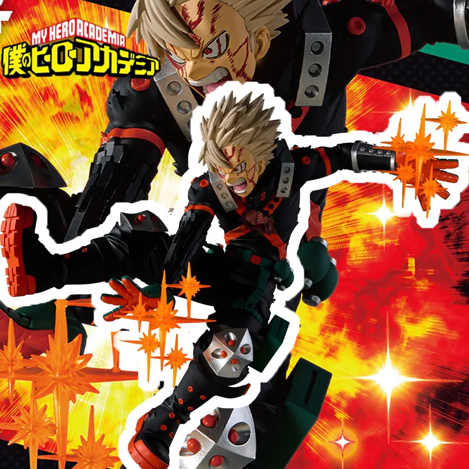 

Новый 18 см Banpresto My Hero Academia аниме Bakugou Katsuki The Amazing Heroes Plus фигурки героев модель фигурка Коллекционный подарок