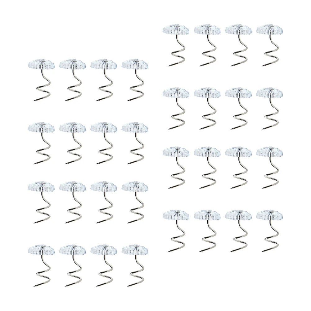 60Pcs Twisting Pin Fixing Clip Easy to Remove Disassemble for Long Time Use Non Slip