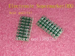 Free shipping 100pcs/lots SMD 0805 0603 0402 To DIP PCB Transfer Board DIP Pin Board Pitch Adapter Keysets