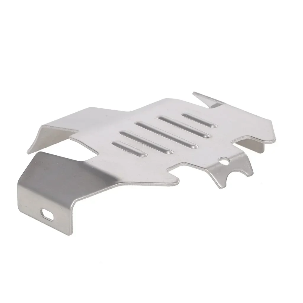 5 In 1 Stainless Steel Chassis Armor Protection Anti-crash Plate Kit for Traxxas Series RC Car