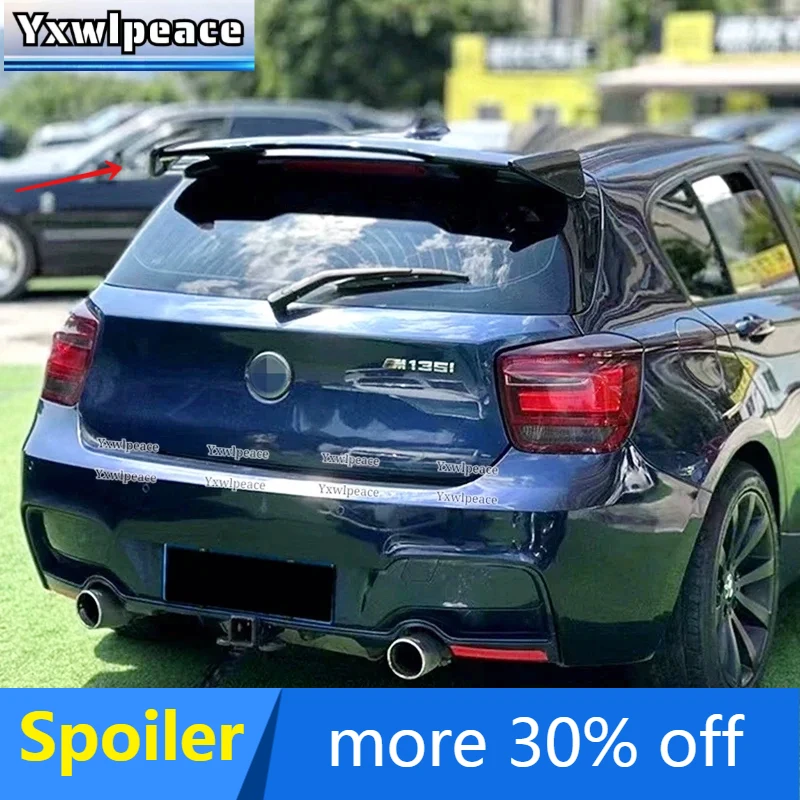 

Roof Spoiler For BMW 1 Series F20 F21 116i 120i 118i M135i Hatchback 2011-2018 High Quality ABS Glossy Black Rear Trunk Wing