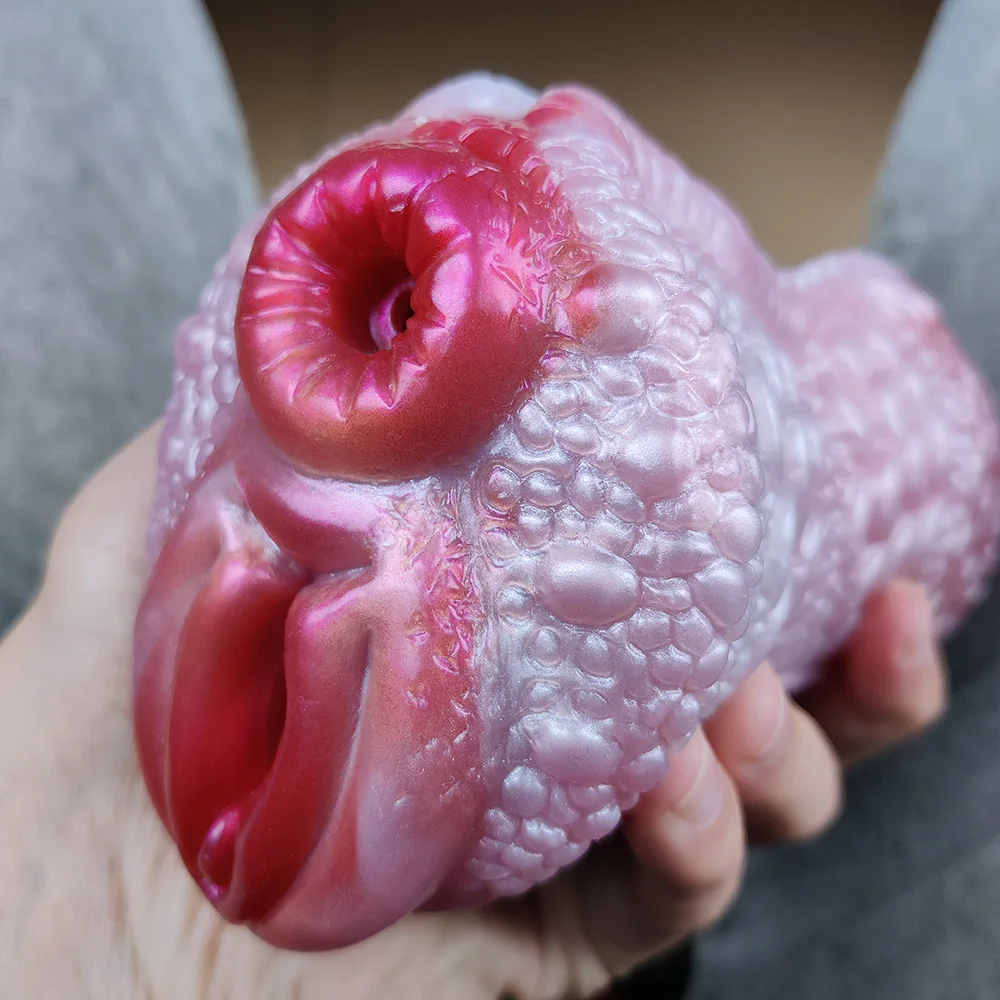 YOCY Fantasy Realistic Dragon Masturbator Toy For Men Animal Dual Channel Pussy Cock Stimulator Sex Toy Big Pussy