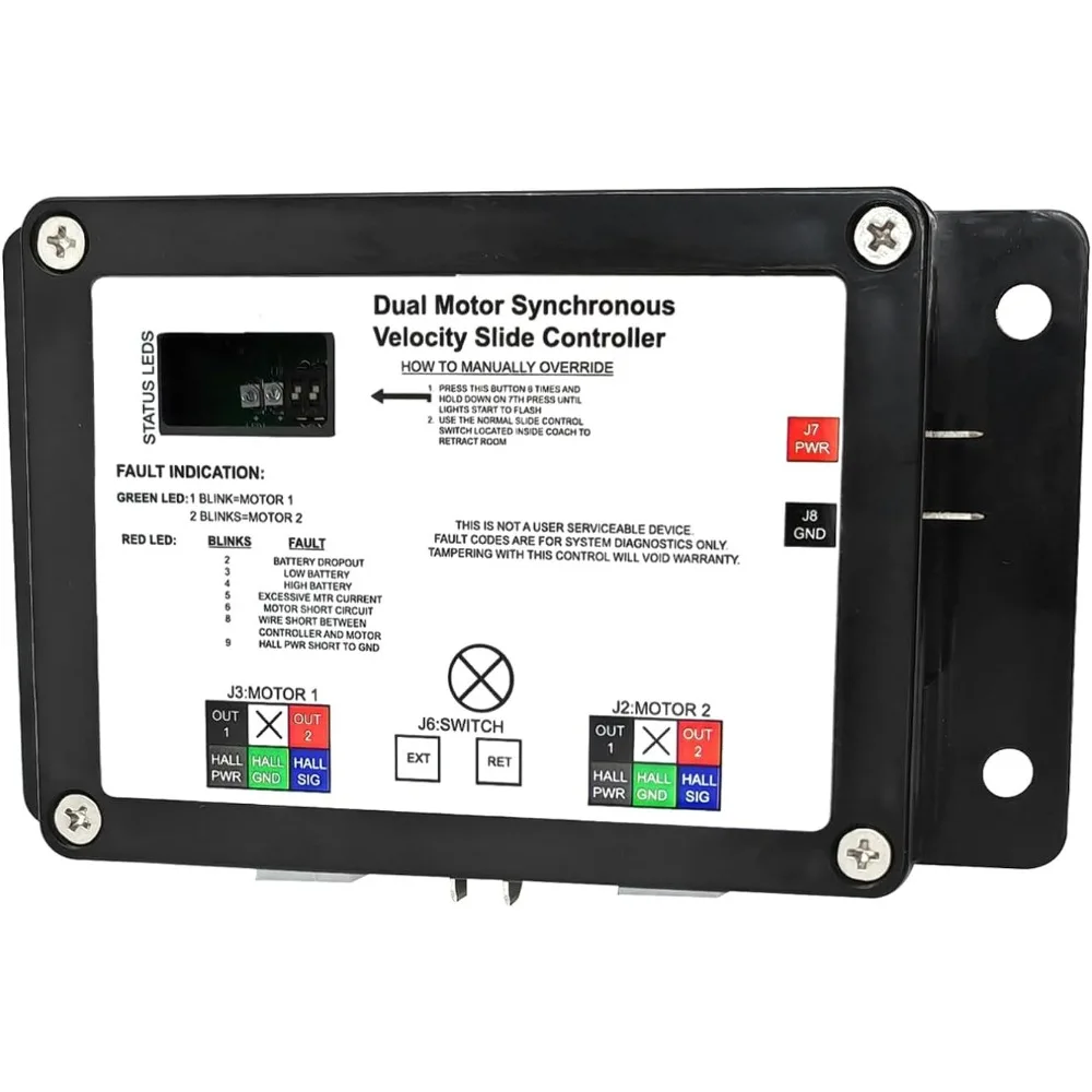 13398-DO Dual Synchronous Velocity Slide Controller for Various in-WallSlide-Outs Controller V-Sync II Replaced 13398-C2 Version