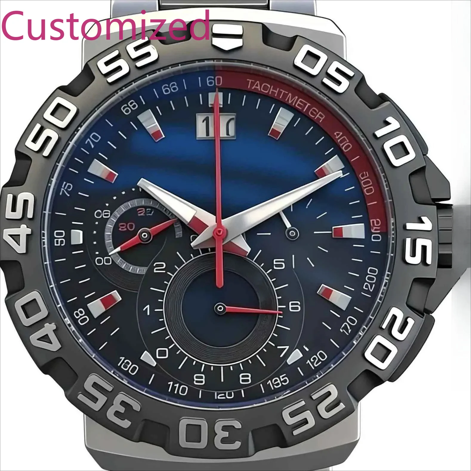 904L Steel Quartz Movement Watch for Men