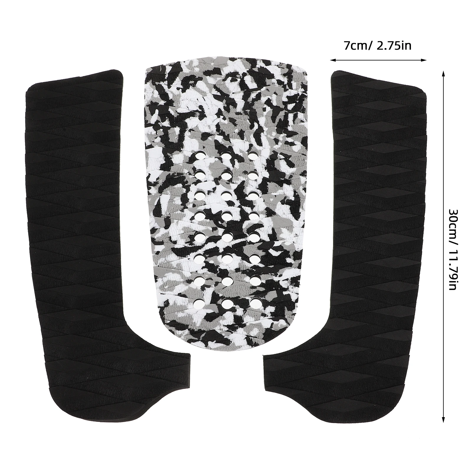 1 مجموعة لوح التزلج وسادة تثبيت إيفا الذيل وسادة المضادة للانزلاق لاصق تصفح عدم الانزلاق قبضة منصات ركوب الأمواج اكسسوارات لاصق الذيل منصات