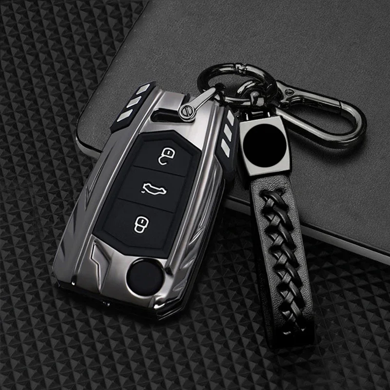 

Zinc Alloy Car Key Cover Case for Volkswagen for VW Bora Polo Tiguan Jetta Passat B5 B6 B7 Golf Beetle for Skoda Octavia