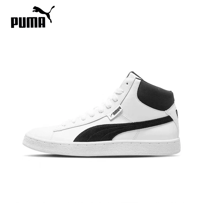 

Original Puma 1948 Mid L Basketball Men's and Women's Boarding Shoes Non-Slip Lightweight Mid-Top Unisex Sneakers 359169-02