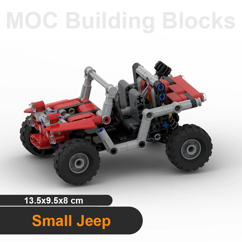 

4WD джип строительные блоки свободные детали с амортизатором пружина MOC кирпичи модель детский DIY техническая модификация автомобили игрушки