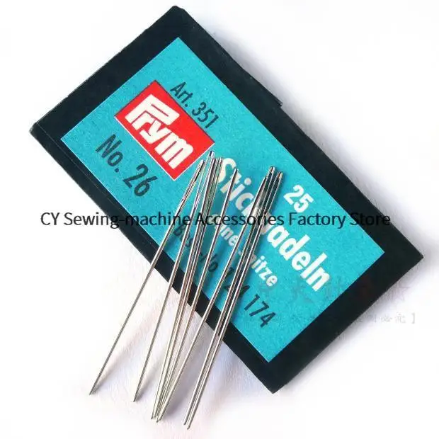 German Authentic Prym Cross Stitch Tool Embroidery Hand Embroidery Needle Tylostyle Blunt Needle Sticknadeln Handmade Needle