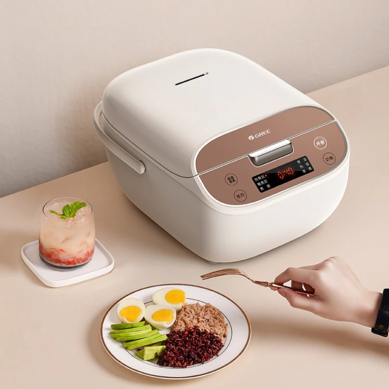 4L Mini Rice Cooker, Household Multifunctional Electric Rice Cooker for 2-3-6-8 People Small Cooking Pot
