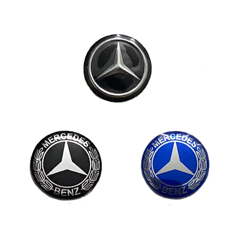 Car Key Sticker Auto Control Keychain Emblem Accessories For Mercedes Benz AMG Smart W205 C300 W203 W206 W108 W124 W126 W140 GLC