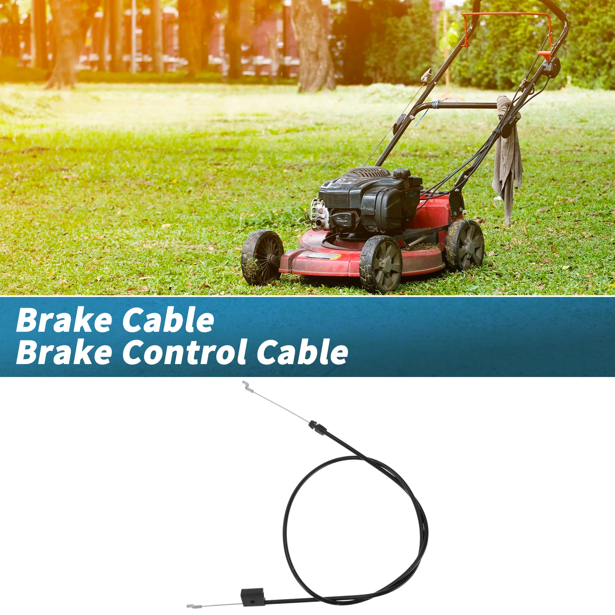 UXCELL No.181000661/0 Brake Control Cable for Mountfield 45HP 45PD HP470 SP470 Mowers