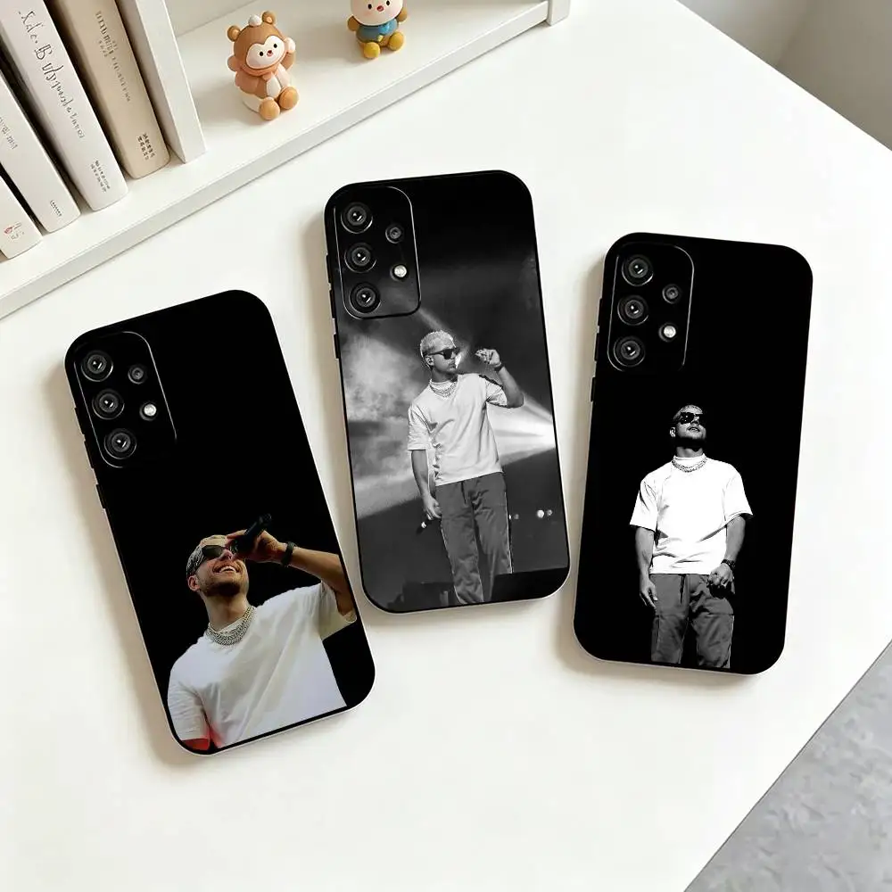 P-PLK F-French Rap Singer  Phone Case For Samsung S25,S24,S21,S22,S23,S30,Ultra,S20,Plus,Fe,Soft Silicone Black Cover