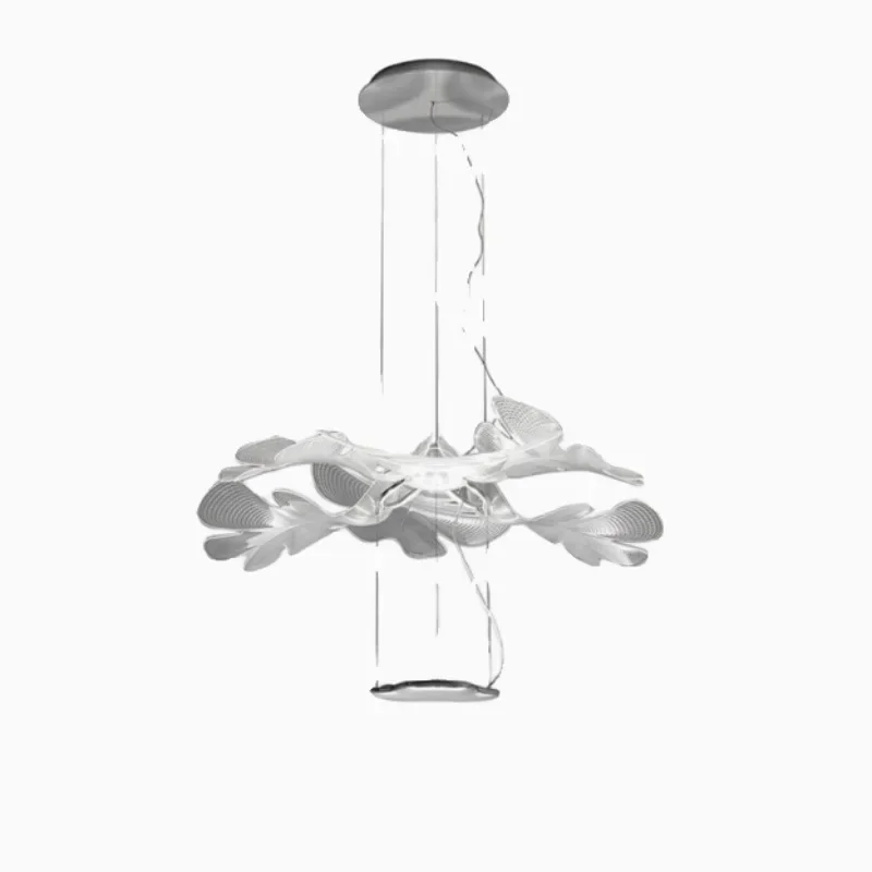 

Petal chandelier living room bedroom art engraved designer lamp