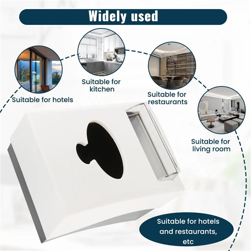 

A96I-Настольный диспенсер для салфеток в ресторане, держатель для салфеток и зубочисток, держатель для рулона бумаги для отеля