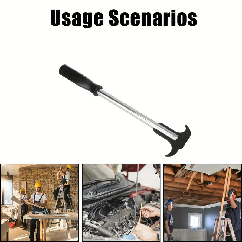 

1pc Double Head Oil Seal Puller Screwdriver Wrench Puller Car Repair Tool Oil Seal Removal Tool Car Repair Hand Wrench