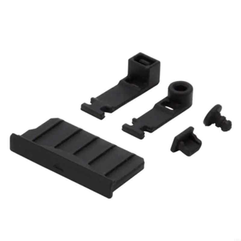 193A 1 Set Rubber Cover Dirt-proof Plug Cap Earphone Charging Dock Protector for NEW 3DS 3DSLL/XL 3DS 2DS