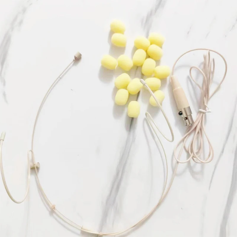 Invisible Microphone Special Foam Cover Smallest Skin Color Mini Mic Sponge Microphone Replacement Windscreen