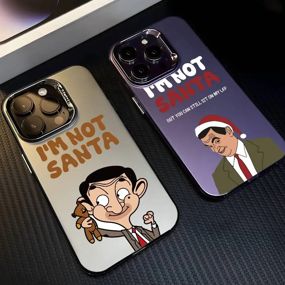 مضحك لطيف السيد فول قضية الهاتف آيفون 17 16 15 14 13 12 11 برو ماكس الهواء متعدد الألوان ماتي ليزر لامع أورورا فوندا #1