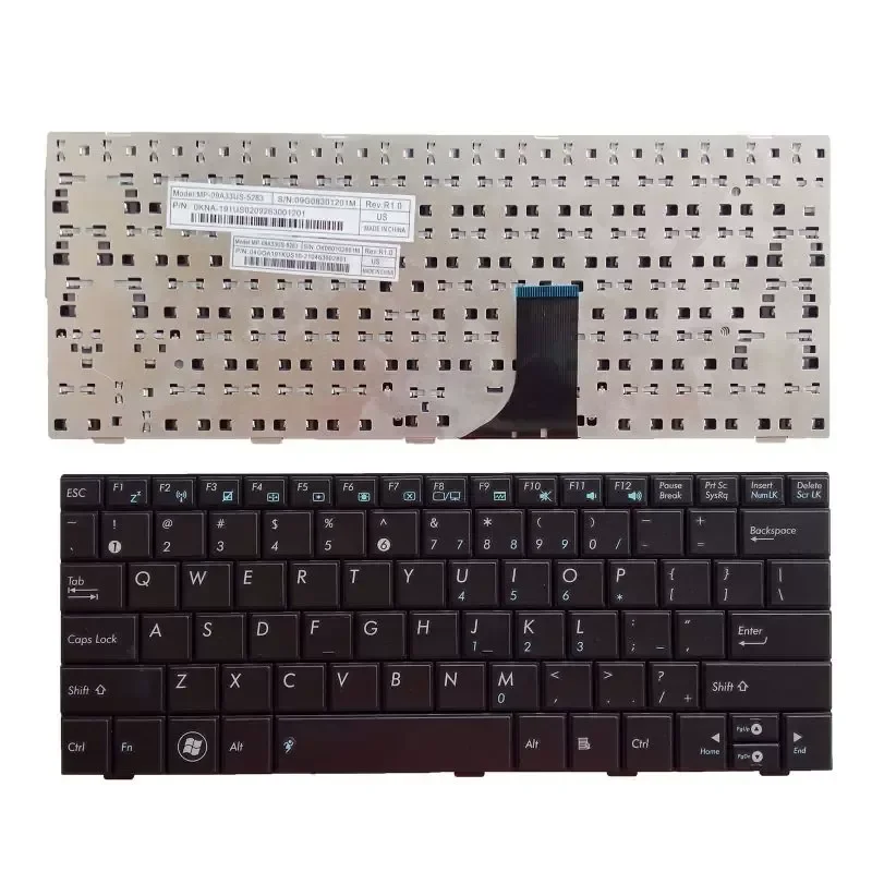 Клавиатура для ноутбуков ASUS EeePC 1005HA, 1008HA, 1005HD, 1005PX, 1001HA