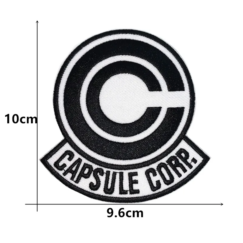 CAPSULE CORP Patches High Quality Embroidered Tactical Military Hook Loop Badge for Backpack Jacket Clothing Accessories
