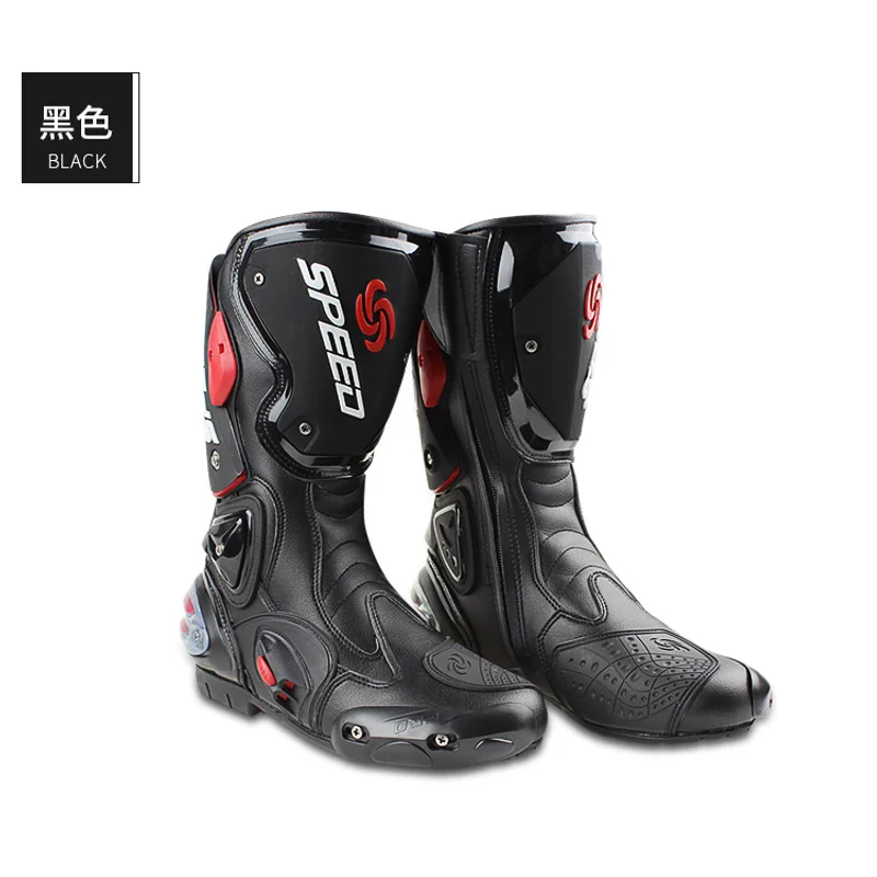 Riding Tribe Men Motorcycle Boots Moto Racing Motocross Off-Road Motorbike Motorcycle Shoes Botas Moto Riding Boots