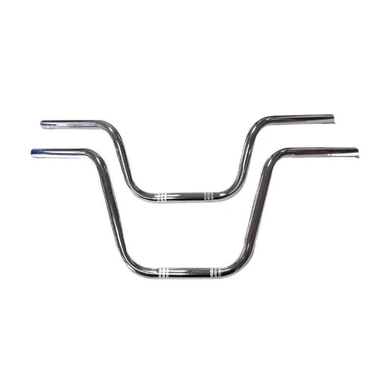 Motorcycle 18cm 25cm Handlebars Bars Chrome For Harley Chopper Bobber Cafe Racer Modified Accessories