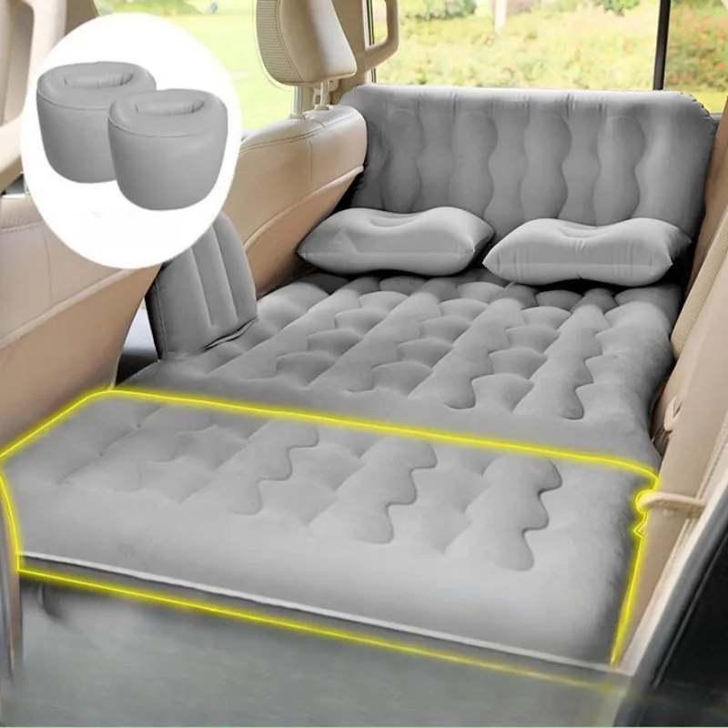 

Car air mattress bed suv car rear sleeping mat general car rear seat folding bed sleeping inflatable mattress