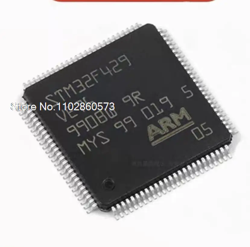 

STM32F407 STM32F407VET6 QFP-100 Original, in stock. Power IC