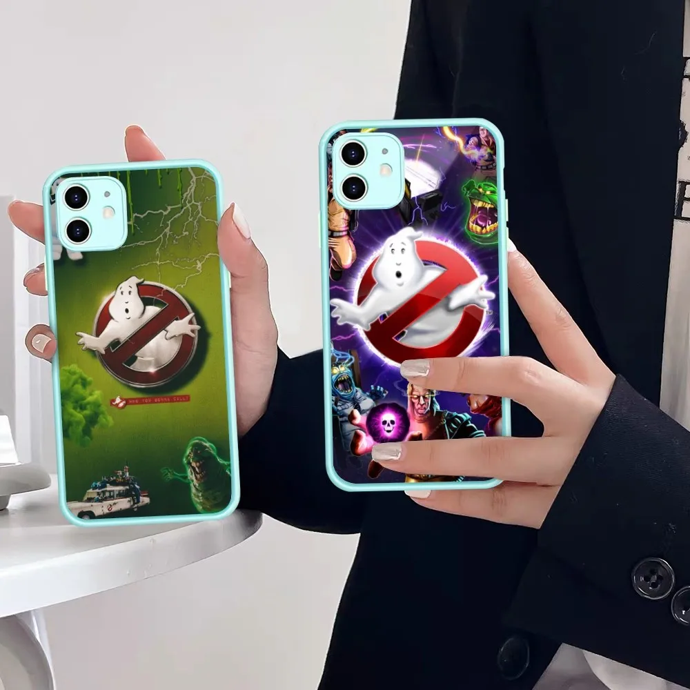 

Movie-G-Ghostbusters Phone Case For IPhone 14 X XR XS 7 8 Plus 11 12 13 Pro MAX 13mini Matte Shockproof Case