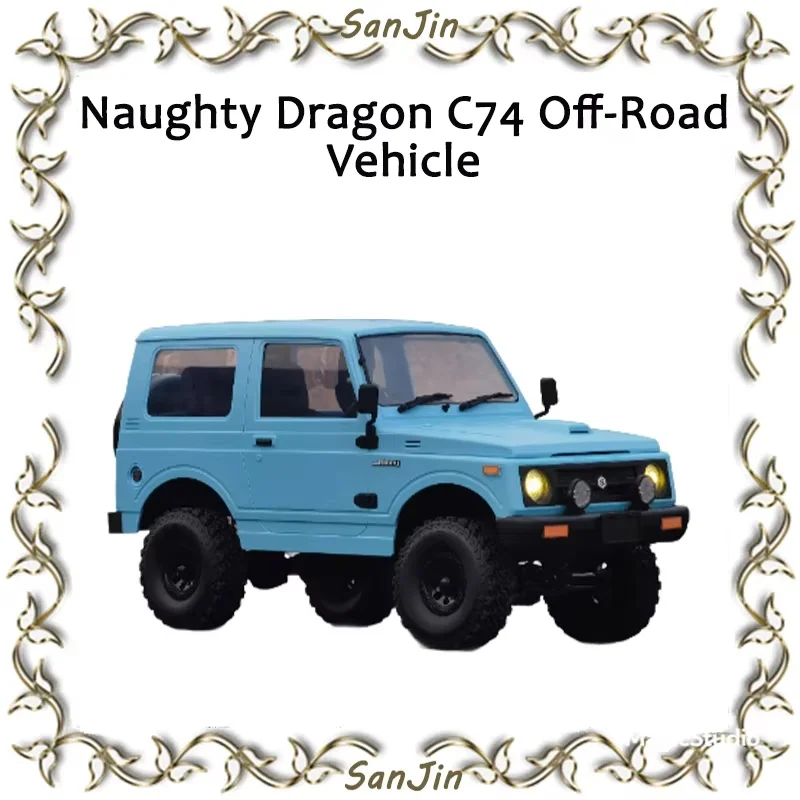 

Naughty Dragon New Product C74 Jimny Four-Wheel Drive Remote Control Off-Road Vehicle Climbing Full Proportion Rc Toy Car