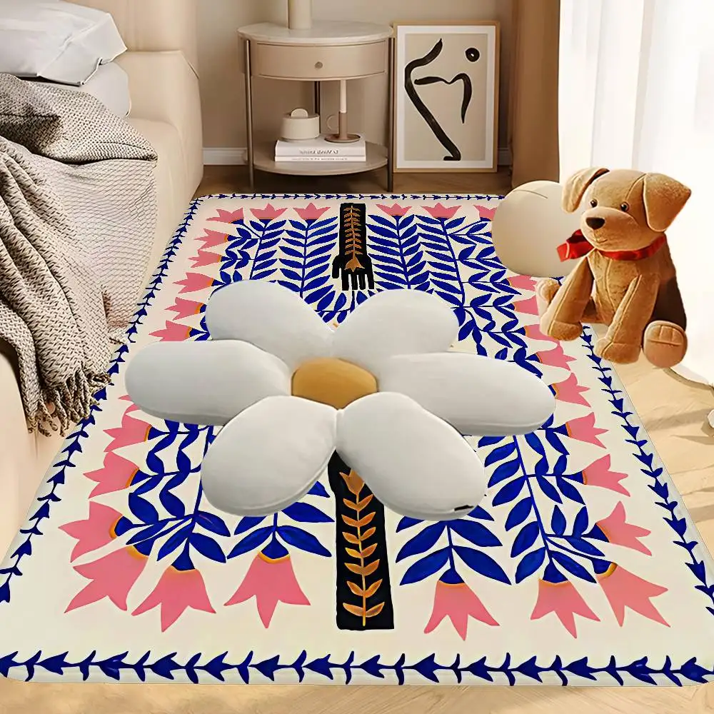 Alfombra antideslizante para cocina con diseño de tigre abstracto del antiguo Egipto, decoración para habitación de niños, dormitorio, balcón, sala de estar