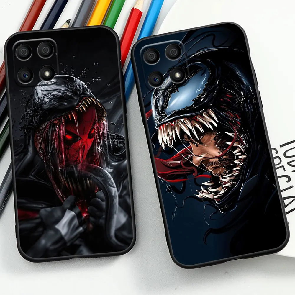 Marvel Venom Avengers Phone Case For Huawei P20 P30 Y6P Y7 Y9 NOVA 2I 3I 7I 8I 9SE Honor 90 20 9X 8X X9A X8 X7 X7A Case Cover