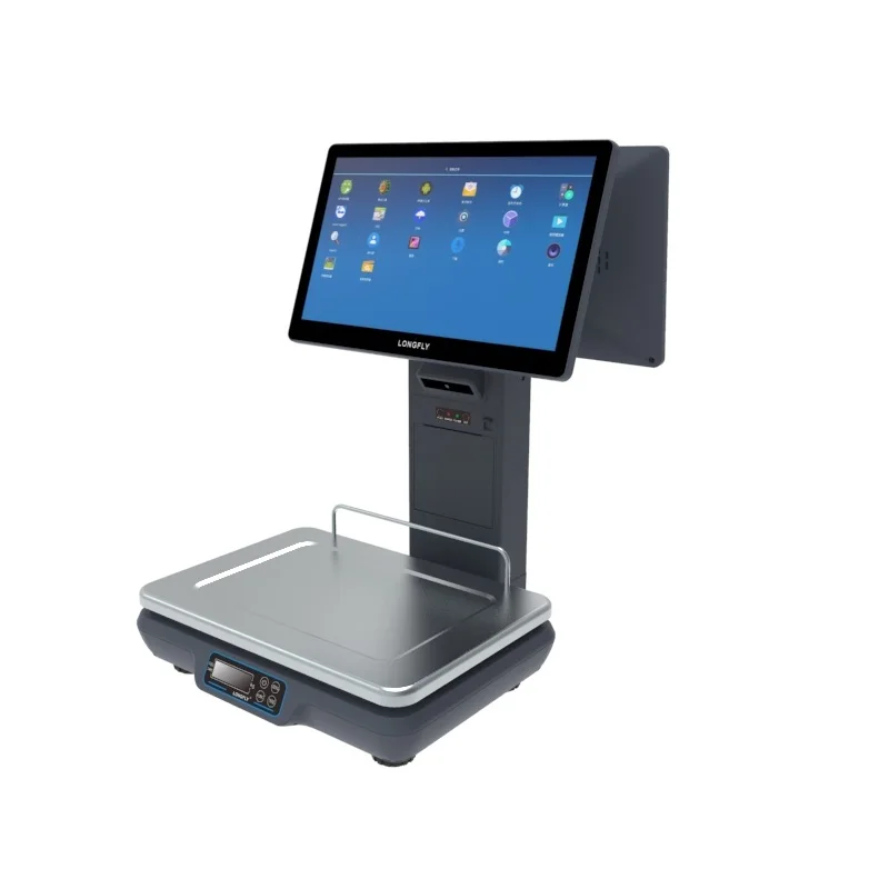 

15.6 inch AI weighing pos scale with touch screen cash register pos system windows android pos end point
