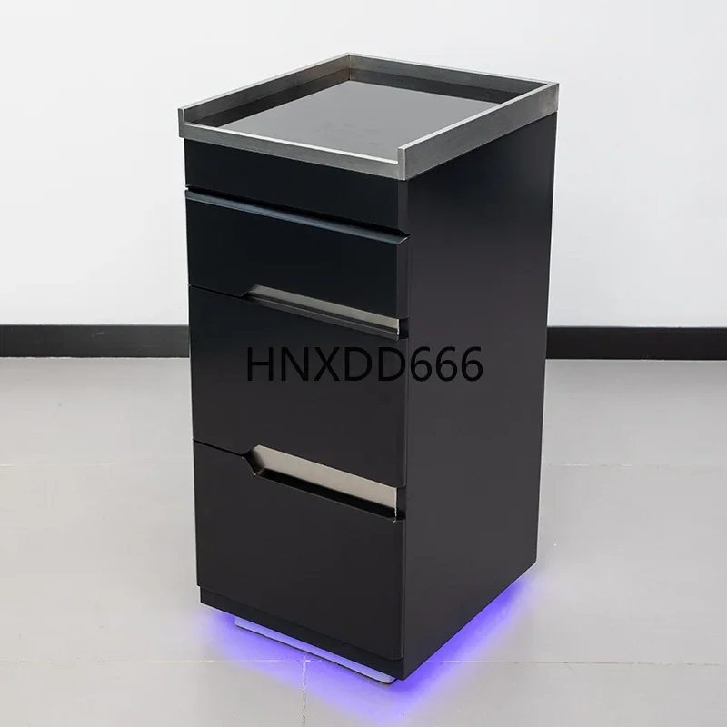 Specialized Salon Hairdressing Tool Cabinet Countertop Organizer - Storage Locker for Hair Salon Counter