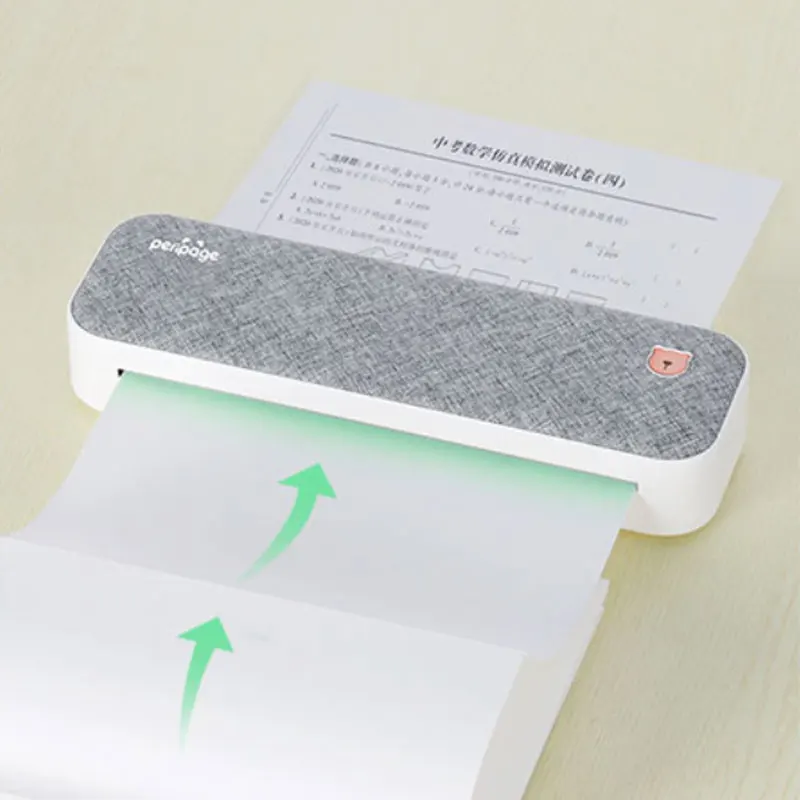 A40 Mini Printer  Portable A4 Paper Printer Thermal Printer for Phone Photo Document Office Use